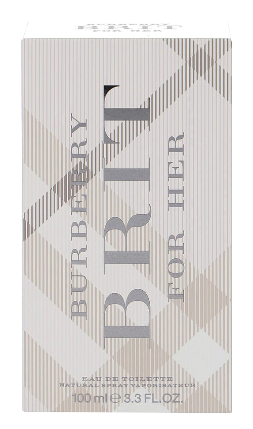 Burberry Brit Eau de Toilette – Women's Floral Perfume – With Notes of Icy Pear, Sugared Almond & Vanilla – Long Lasting Fragrance