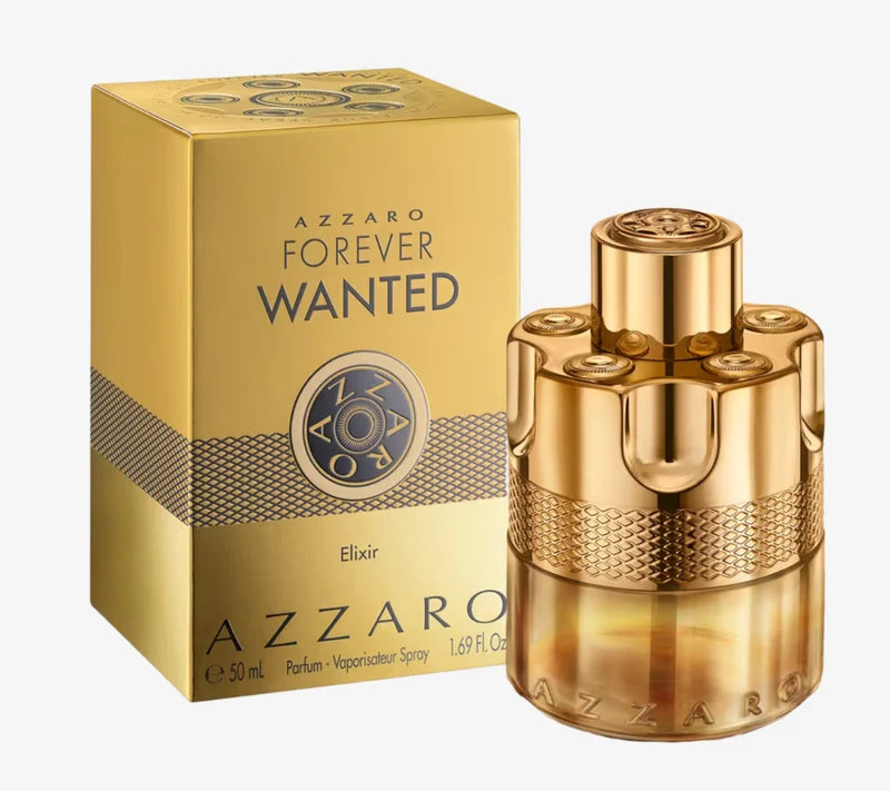 Azzaro - Forever Wanted Elixir - Mens Cologne - With Notes of Raspberry, Cardamom, and Leather Accord , 3.38 FL