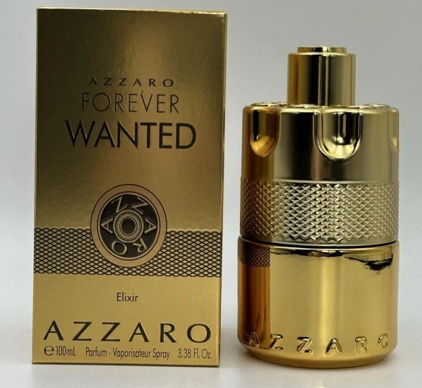 Azzaro - Forever Wanted Elixir - Mens Cologne - With Notes of Raspberry, Cardamom, and Leather Accord , 3.38 FL
