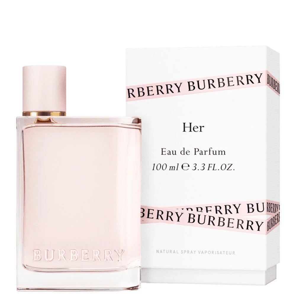 Burberry Her by Burberry 3.3 oz EDP Perfume for Women | New & Sealed Box!