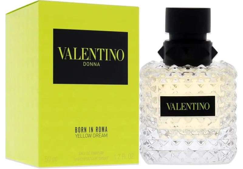 Donna Born In Roma Yellow Dream by Valentino for her EDP 3.3 / 3.4 oz New in Box